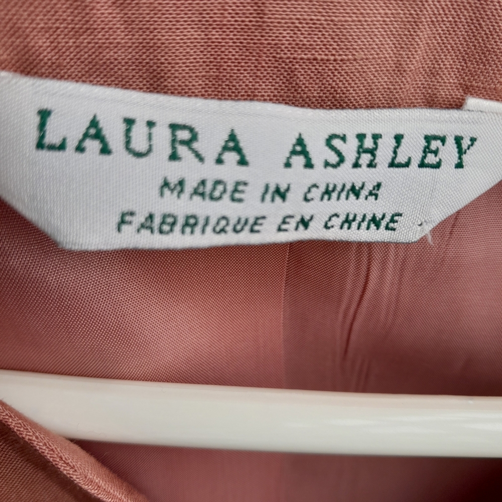 Laura Ashley Pink Button-Up Blazer - Picture 2 of 9
